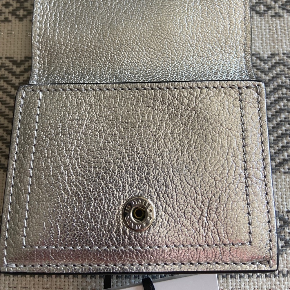 Moschino Metallic Logo Wallet - Picture 4 of 8